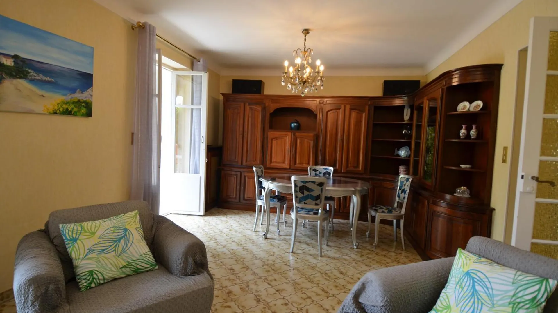 Apartment Parc Louisa - Appartement D'Epoque Avec Jardin Et Parking 4 Personnes Le Port De Nice